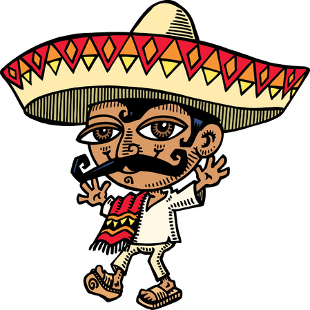 Mexcianのイラスト素材
