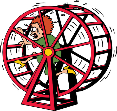 Hamster Wheelのイラスト素材
