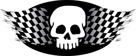 Racing Flagのイラスト素材