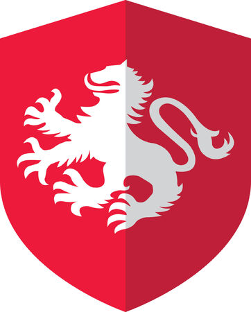 Lion Shieldのイラスト素材