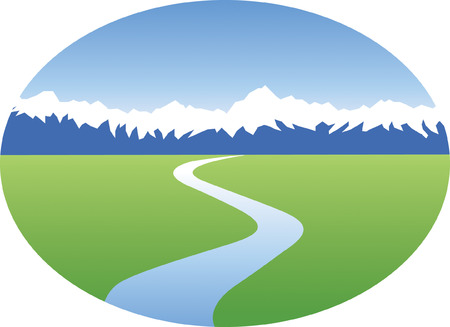 Landscapeのイラスト素材