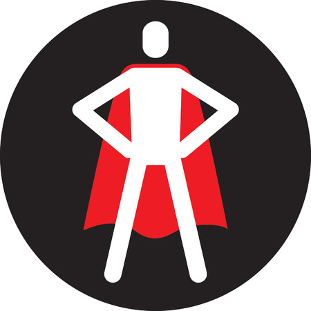 Super Heroのイラスト素材