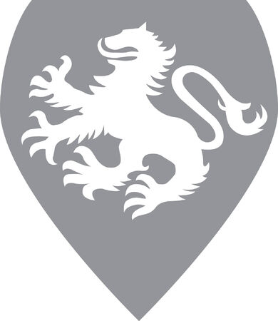 Lion Shieldのイラスト素材