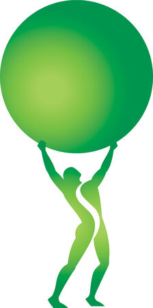 Strong Manのイラスト素材