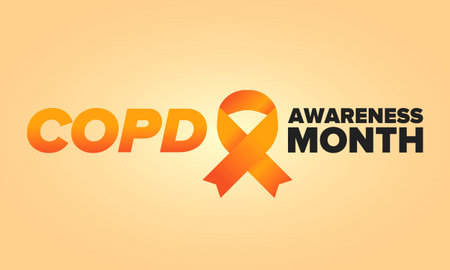COPD Awareness Month in November. Chronic Obstructive Pulmonary Disease. Celebrated annual in United...