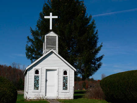 Tiny Memorial park chapelの写真素材
