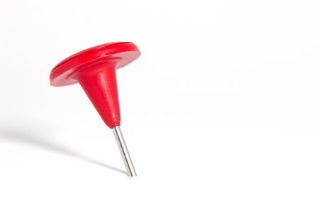 Red push pinの写真素材