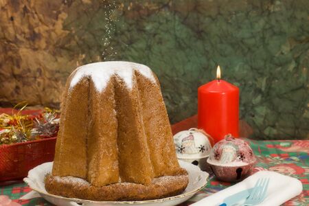 "Il pandoro", tradition Christmasの写真素材