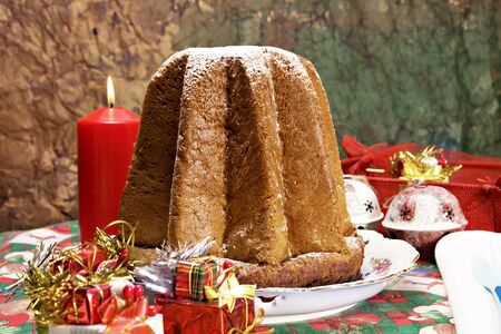 "Il pandoro", tradition Christmasの写真素材