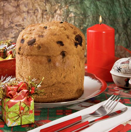 "Il panettone", tradition Christmasの写真素材
