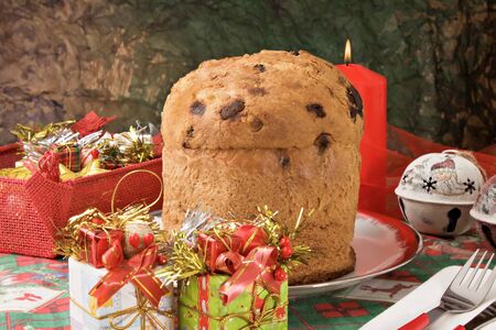 "Il panettone", tradition Christmasの写真素材