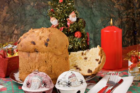 panettone&quot Christmas tradition の写真素材