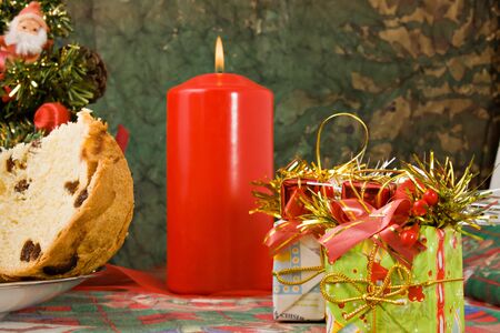 "Il panettone", tradition Christmasの写真素材
