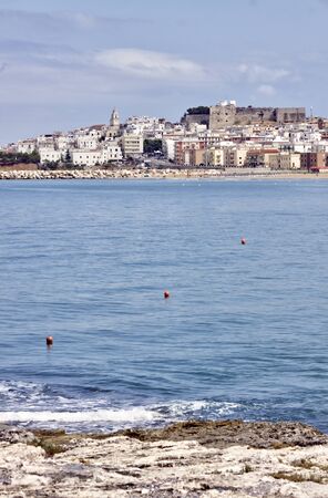Panorama di Vieste  Italy  - Viesteの写真素材