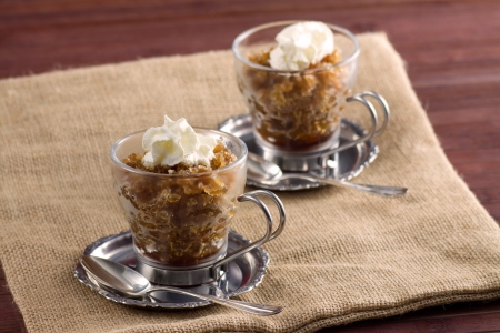 Coffee granita - Granita al caffèの写真素材