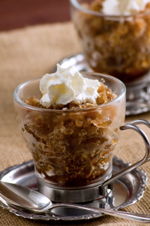 Coffee granita - Granita al caffèの写真素材
