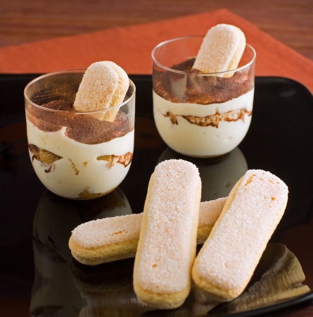 Traditional Italian dessert -  Tiramisuの写真素材