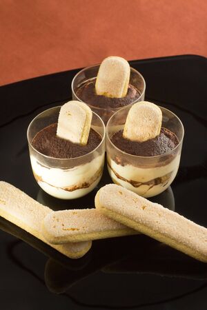 Traditional Italian dessert -  Tiramisuの写真素材