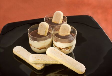 Traditional Italian dessert -  Tiramisuの写真素材