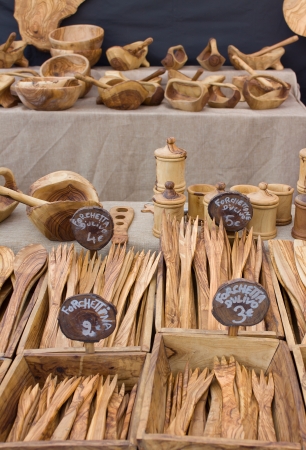 Kitchen s wooden instrumentsの写真素材