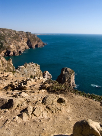 Coastline in Portugalの写真素材