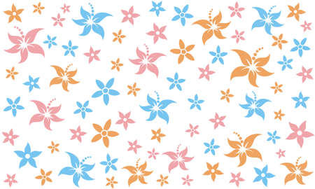 flower paternのイラスト素材