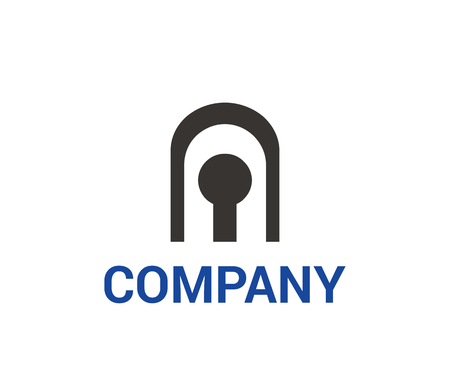 lock key protection folder design idea concept for protection secure data and management group community informationのイラスト素材