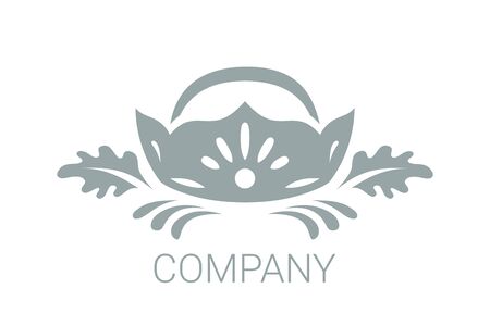 Classic Creative abstract symbol design vector template. Vintage Crown Logo Royal King Queen concept Logotype concept icon.のイラスト素材