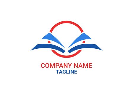 Creative Logo icon sign design Template for accounting, consultant, finance, management, investment corporate.のイラスト素材