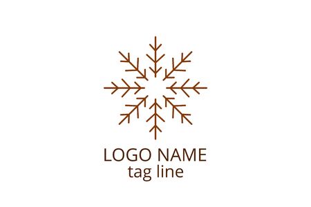 Creative leaf icon sign design. Template logo for any business like healthy organization, consultant, finance, hospital, investment corporate, resident company.のイラスト素材