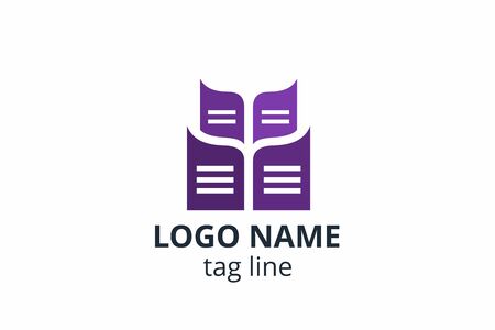 Creative shape structure design. Template icon logo for residential, construction corporate. Or any other company like apartment, villa, estate, house, building.のイラスト素材