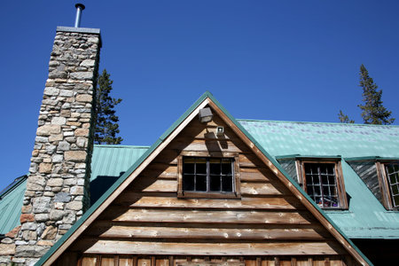 Beautiful rustic homeの写真素材