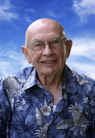 Older gentleman that is almost completely bald