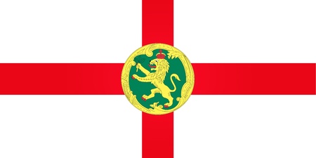 Flag of Alderneyのイラスト素材