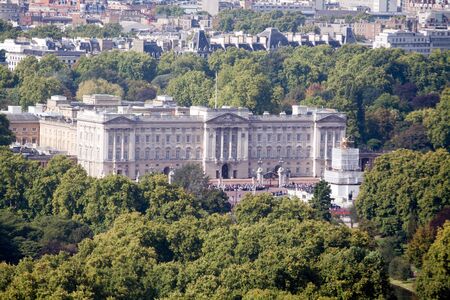 London Buckingham Palace, residence of the Queenのeditorial素材