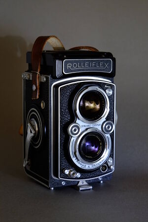 Rolleiflex cameraのeditorial素材