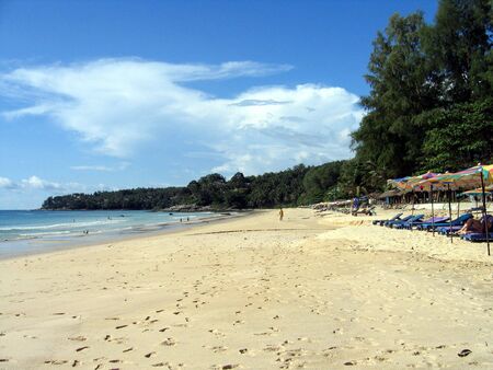 Summer at the beachの写真素材