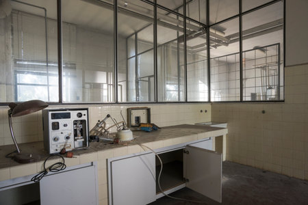 Details of an abandoned laboratory
