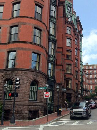 Boston Brown Stone Buildingの素材