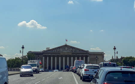 Paris, France- July 6 2018:のeditorial素材