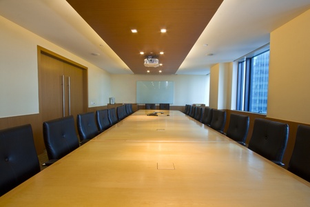 Elegant interior of Board / Meeting Roomのeditorial素材