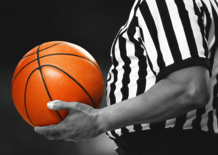 Basketball refereeの写真素材