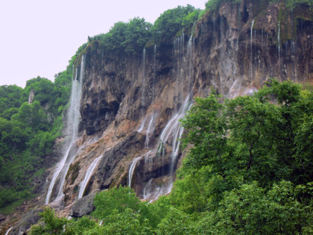 Kings waterfallの写真素材