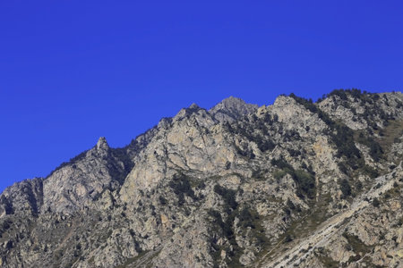 Caucasus mountains summertime  The Adyl-Su canyon travel