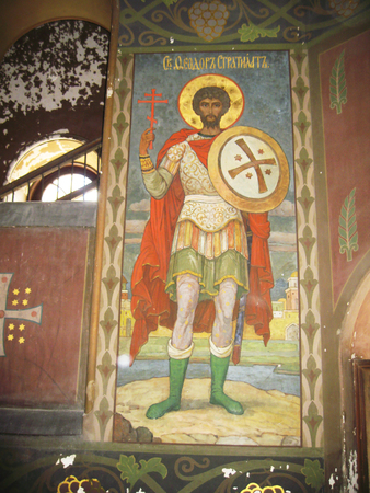 New Aphon monastery inside. The Abkhazia travelのeditorial素材