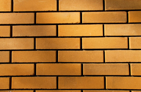 Seamless Background Photo Texture Of Gray Rough Brick Wallの写真素材