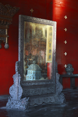 Temples Of The Forbidden City In Beijing Chinaのeditorial素材
