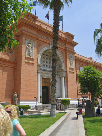 The Museum of Egyptian, Cairo Egypt 2013 may 16のeditorial素材