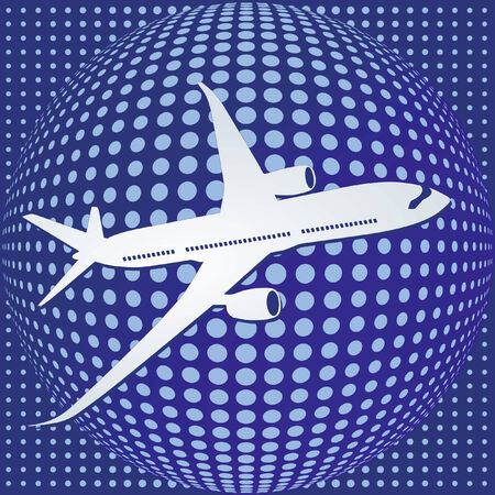 airplane to be airborne のイラスト素材