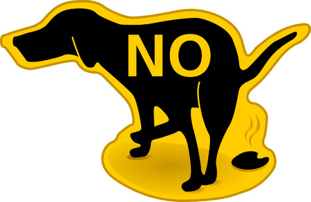 puppy-dog-shit no! のイラスト素材